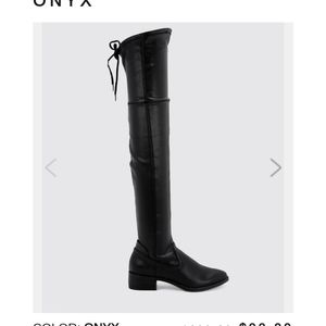 Dolce Vita black over the knee boots